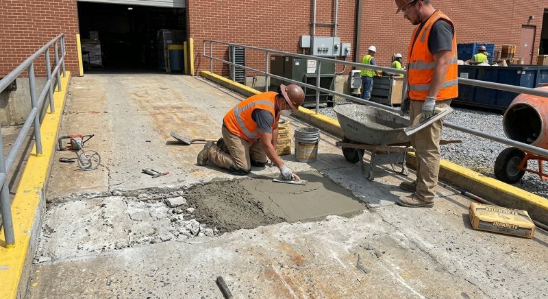 Concrete Ramp Repair in Corpus Christi, TX