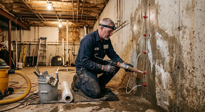 Basement Concrete Sealing in Birmingham, AL
