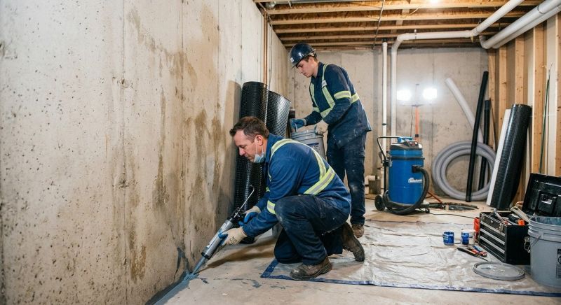 Basement Concrete Sealing in Birmingham, AL