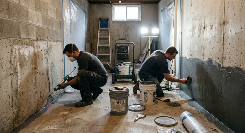 Basement Sealing Service in Tampa, FL