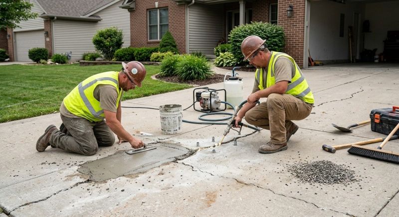 Cement Driveway Repair in Corpus Christi, TX