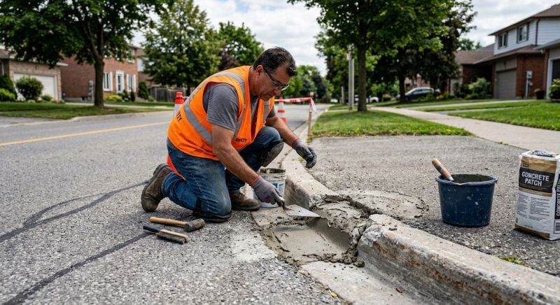 Concrete Curbing Repair in Miami Dade County, FL