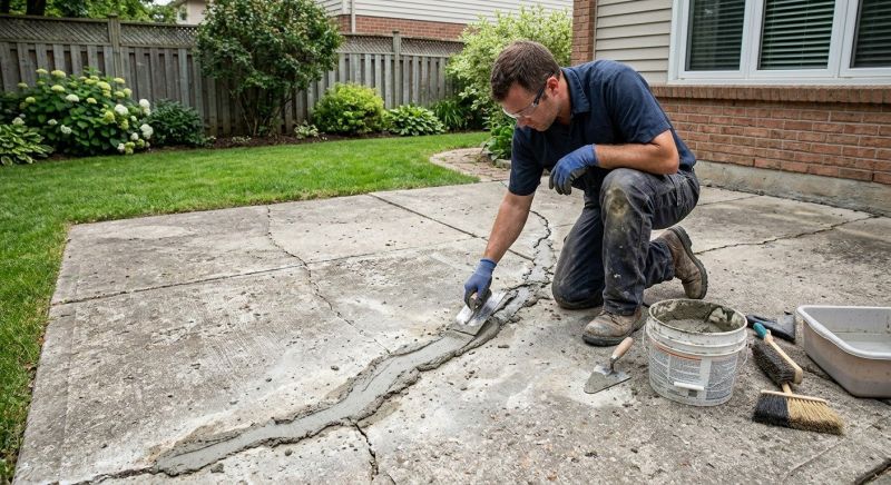 Concrete Patio Repair in Corpus Christi, TX