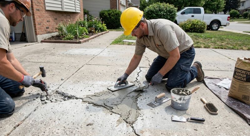 Concrete Repair in Des Moines, IA