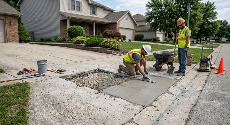 Driveway Curb Repair in Corpus Christi, TX