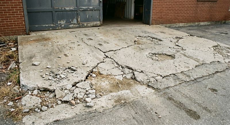 Dumpster Pad Repair in West Des Moines, IA