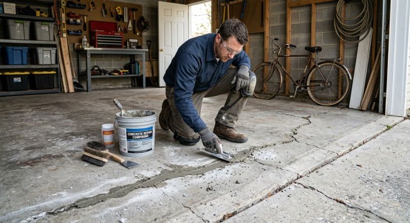 Garage Floor Repair in West Des Moines, IA