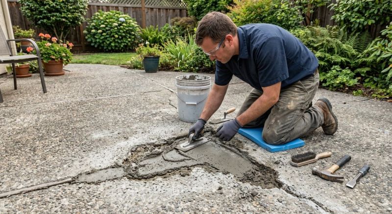 Patio Repair in Des Moines, IA
