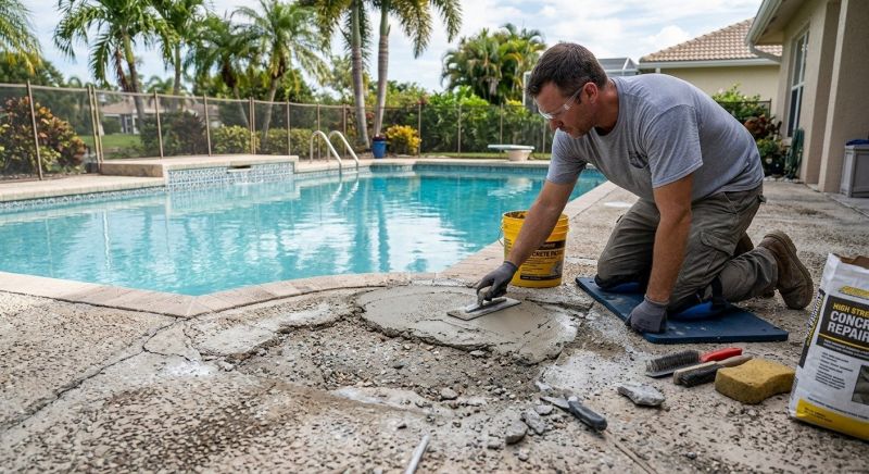 Pool Deck Repair in Corpus Christi, TX
