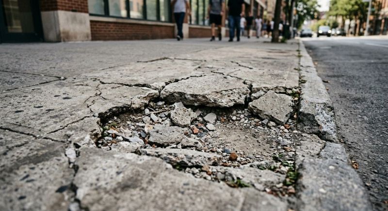 Sidewalk Repair in Corpus Christi, TX